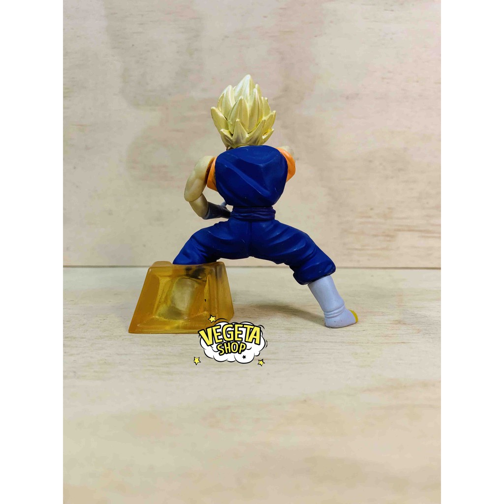 Mô hình Dragon Ball - Mô hình Vegeto SSJ - Gashapon HG - Real chính hãng Bandai - Cao 9cm