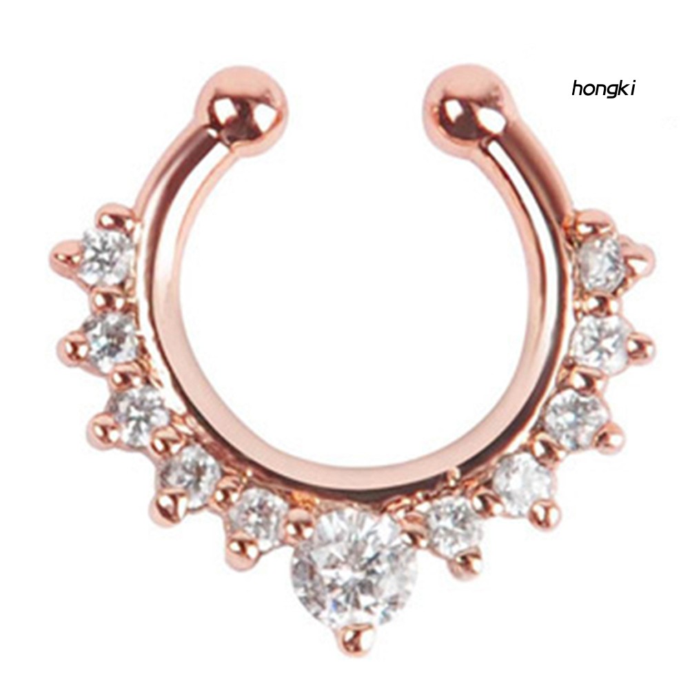 Khuyên Mũi Đính Đá Thời Trang Cho Nữ