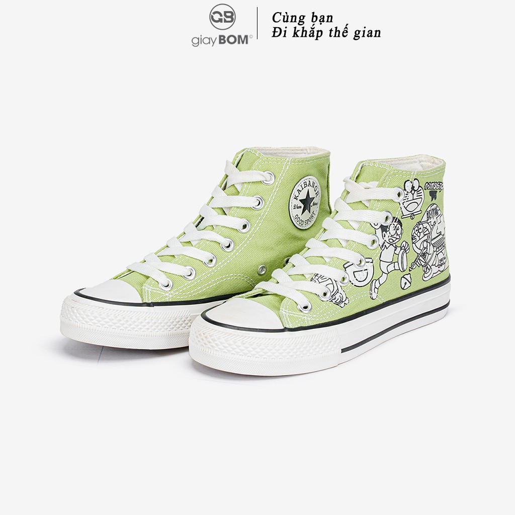 [Mã FAGREEN245 giảm 10% tối đa 30k đơn từ 99k] Giày BATA Nữ giayBOM Cổ Cao Họa Tiết Doraemon Đổi Màu Ngoài Nắng B982 | BigBuy360 - bigbuy360.vn