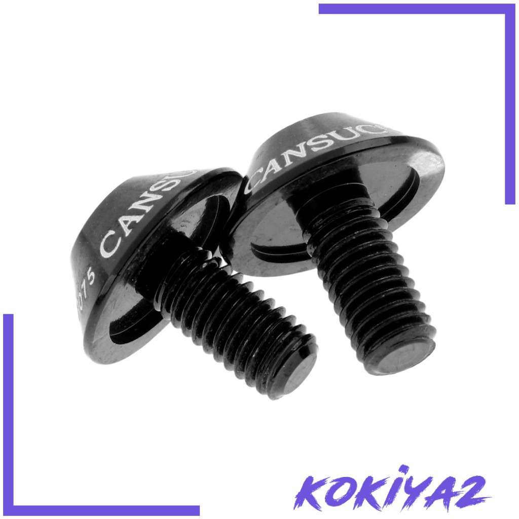 Bộ 4 Bu Lông Ốc Vít Gắn Giá Đỡ Bình Nước Xe Đạp Bằng Hợp Kim Nhôm M5x10mm Kokiya2