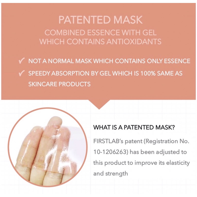 ILDONG FIRSTLAB MẶT NẠ PHỤC HỒI LÀN DA SKIN RETURNING TENSION MASK 30g