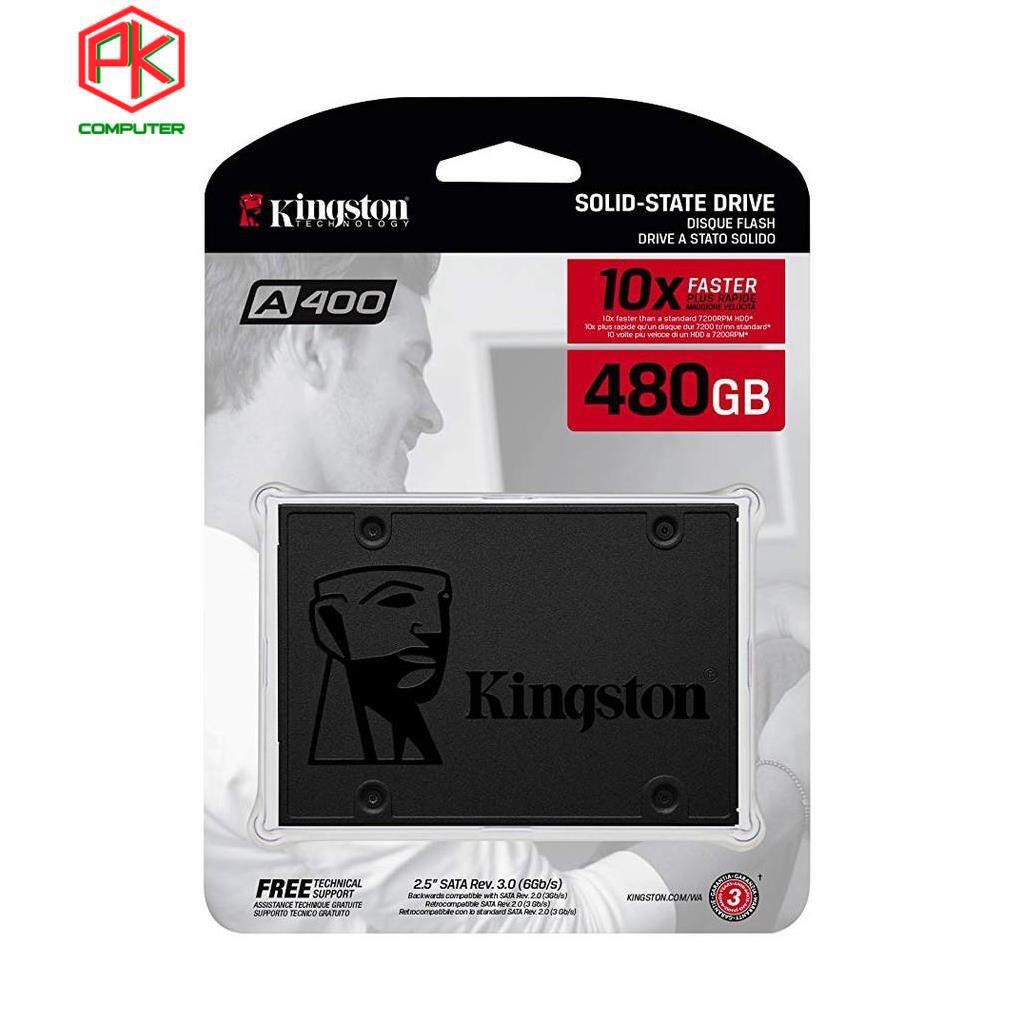 SSD KINGSTON  A400 480GB 2.5'' SATA III Bảo Hành Chính Hãng