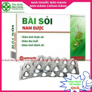 Bài sỏi Nam Dược - Sỏi thận, sỏi mật
