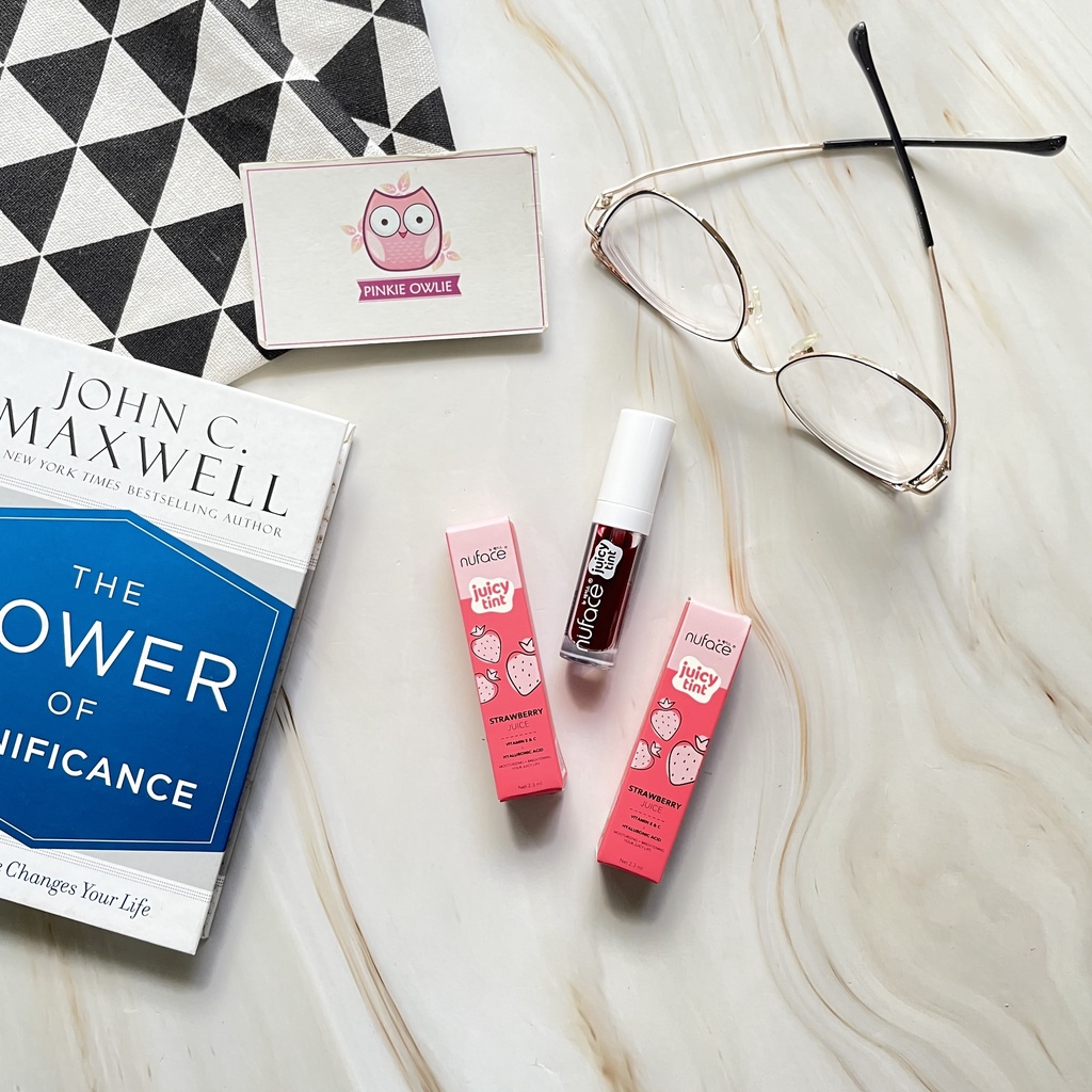 Son lip tint Nuface - dưỡng ẩm môi, thấm nhanh tức thì khi thoa son, lên màu cực kì tự nhiên và đẹp.