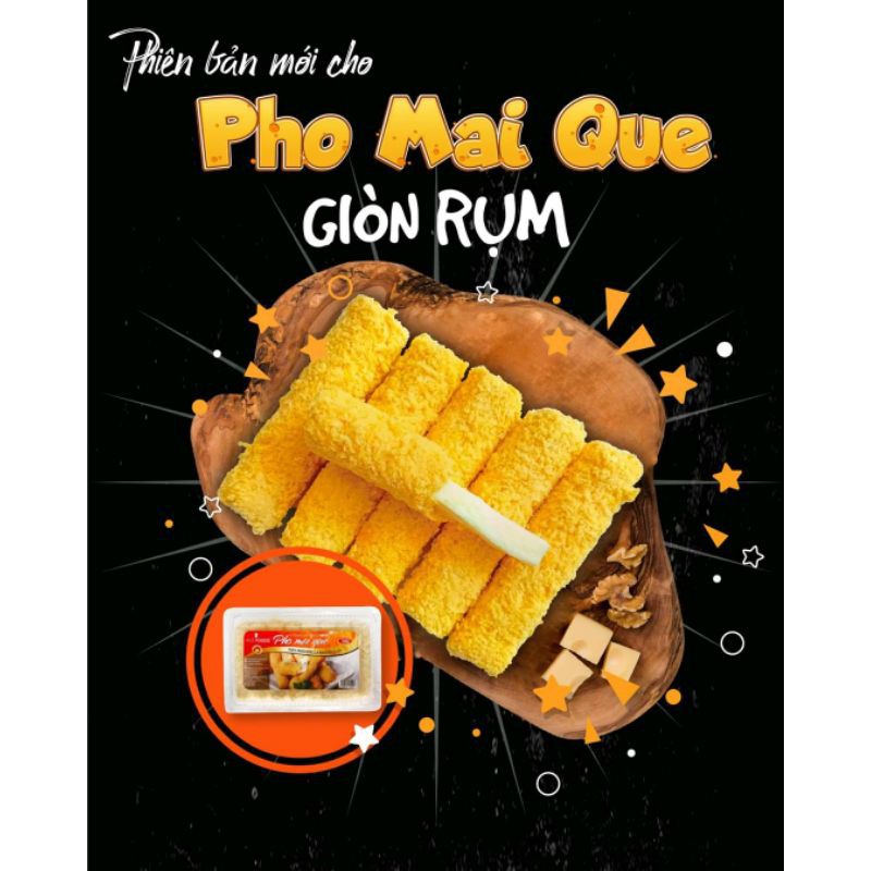 Phomai que siêu giòn nhiều nhân hộp 15 que