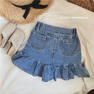 Cô Gái Váy denim mùa hè mới
