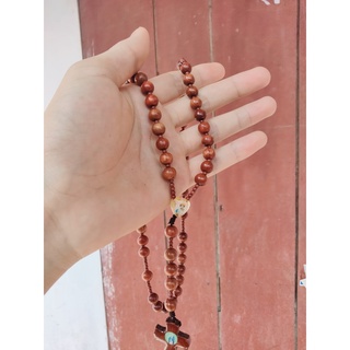 Chuỗi tràng hạt mân côi 50 hạt - gỗ