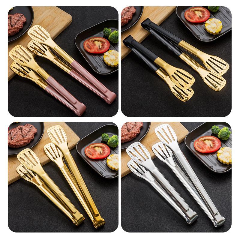 Kẹp Gắp Thức Ăn Bằng Thép Không Gỉ 304