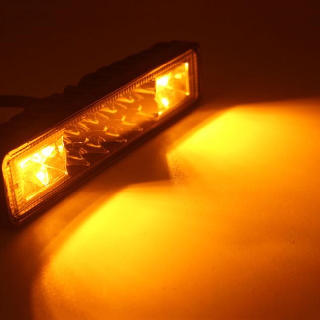 1 Thanh Đèn led 48W 12-24V IP67 Ánh Sáng Trắng Dành Cho Xe JEEP Offroad 4x4 ATV SUV