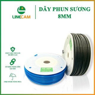 Combo 30m - 50m - 80m - 100m dây phun sương 8mm chất liệu nhựa PE sử dụng cho hệ thống phun sương làm mát