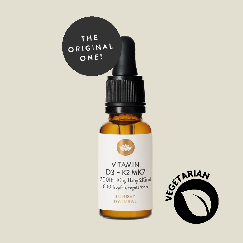 Vitamin D3 K2 Mk7 Sunday Natural Đức, 20ml