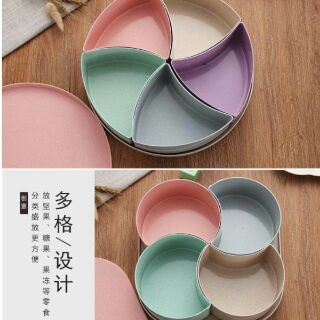Khay đựng mứt từ lúa mạch/ Khay đựng mứt tết