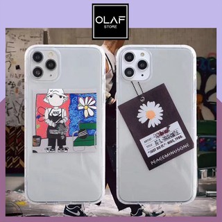 Ốp iPhone trong suốt in hình GD chibi cute dễ thương dành cho SE/7/7/8 plus/X/Xs Max/11/12 Pro Max