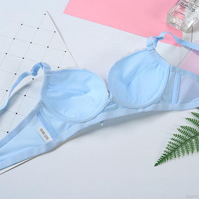 Bộ áo ngực ren 1 màu kiểu Nhật dễ thương cho nữ | BigBuy360 - bigbuy360.vn