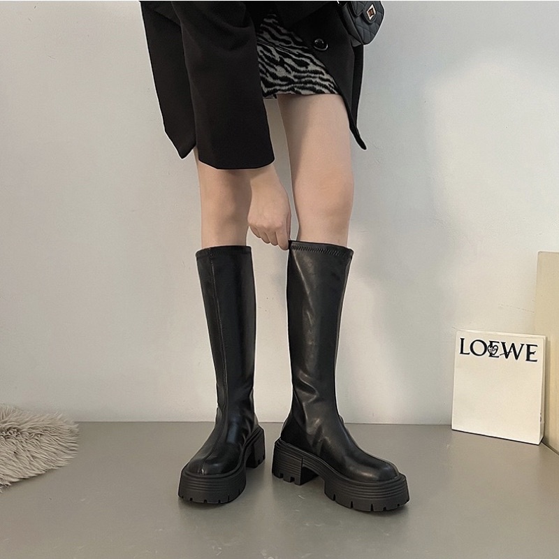 BỐT ĐÙI ULZZANG B37 ĐẾ CAO 5CM