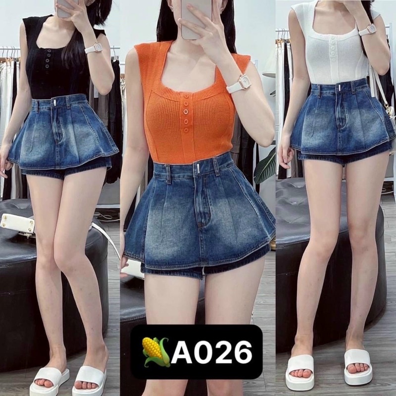 QUẦN GIẢ VÁY XOÈ SANG CHẢNH QC L1 MS27661