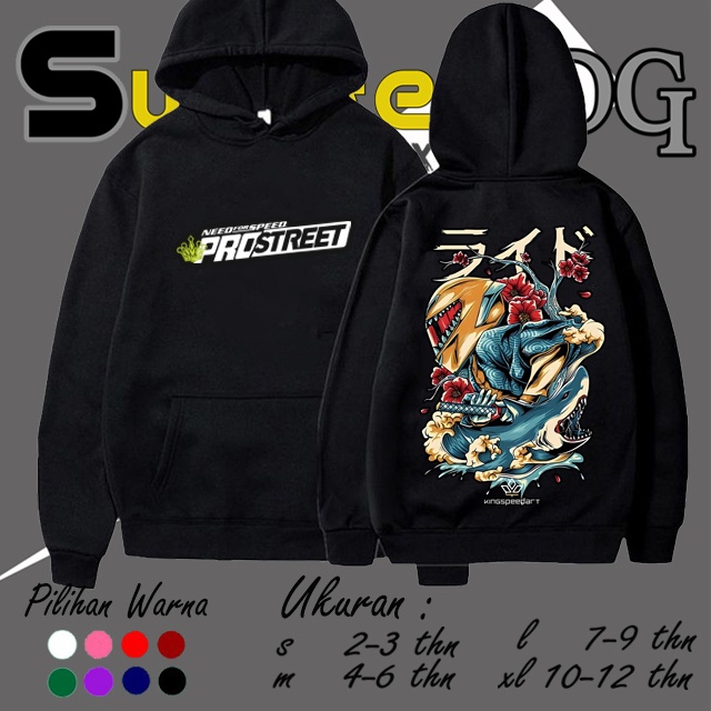 Áo Khoác HOODIE Vải Cotton Cao Cấp Dành Cho Trẻ Em Đua Xe SUNMORI NEED SPEED 02 - Sử Dụng Màn Hình Kỹ Thuật Số
