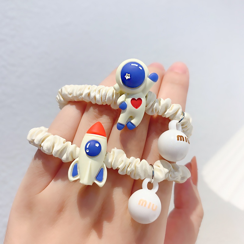 Thời Trang Kẹp Tóc Hình Phi Hành Gia Dễ Thương Cho Nữ