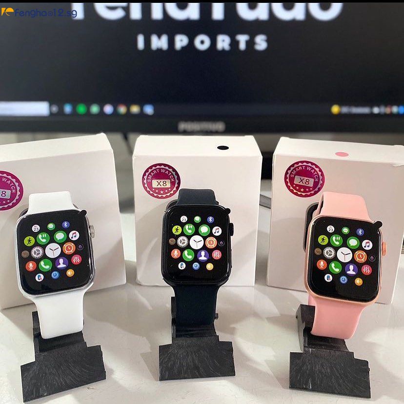 Mới Đồng Hồ Thông Minh X8 Vòng Tay Thể Thao Đo Nhịp Tim Cuộc Gọi Bluetooth Tùy Chỉnh Phát Nhạc Thông Minh 【Doom】