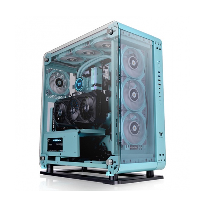 Vỏ case Thermaltake Core P6 TG Turquoise - Hàng chính hãng