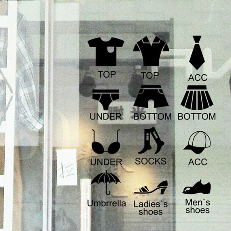 Sticker dán trang trí tủ quần áo