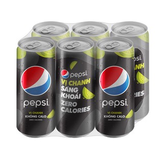 Nước Ngọt PEPSI Vị Chanh KHÔNG CALO