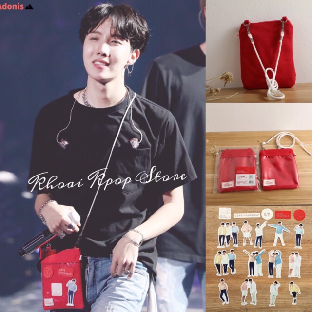 Túi BTS World Tour Love Yourself - MINI BAG - Túi đeo chéo J Hope