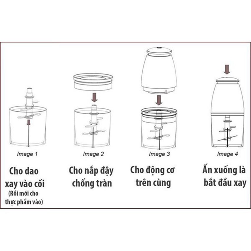 Máy xay thịt cá đa năng OSAKA, Máy xay thịt cá đa năng cho bé, xay thực phẩm rau củ hoa quả loại tốt - Aka mart