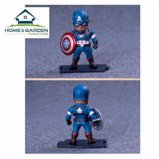 Mô hình 5 nhân vật Marvel Avenger cao cấp 9cm