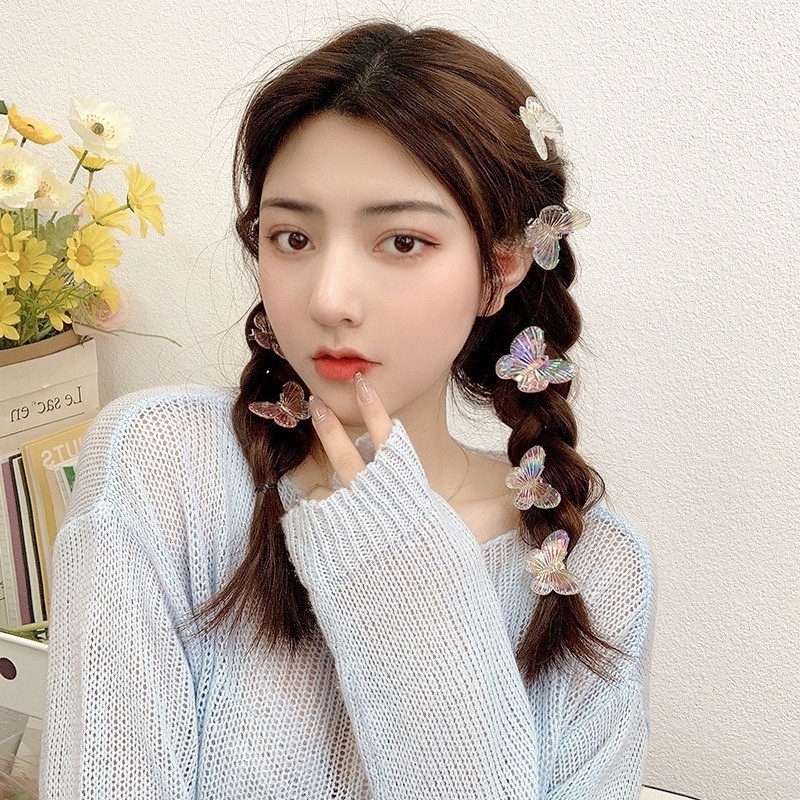 (MớI) Kẹp TóC HìNh Bươm BướM Xinh XắN