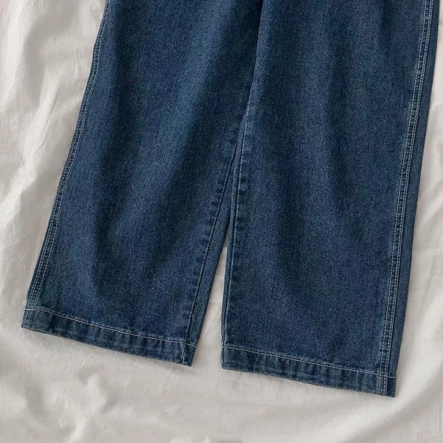 Quần yếm ống rộng phong cách ulzzang - Hàng order | BigBuy360 - bigbuy360.vn