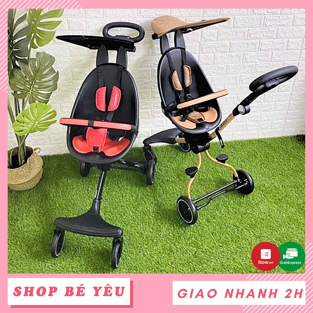 Xe đẩy dạo chơi 🌸 𝑭𝒓𝒆𝒆𝒔𝒉𝒊𝒑 🌸 Xe đẩy gấp gọn cho bé Baobaohao V5 chính hãng bảo hành 1 năm