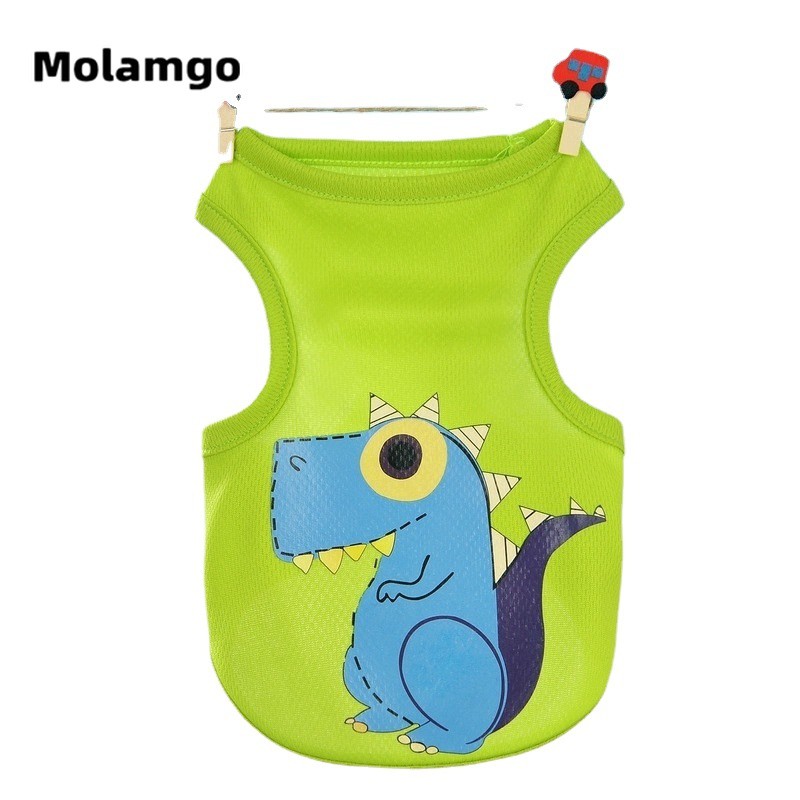 Áo cún cưng họa tiết hoạt hình Molamgo thời trang mùa xuân hè