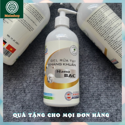 Gel rửa tay Safelife Nano Bạc 500ml