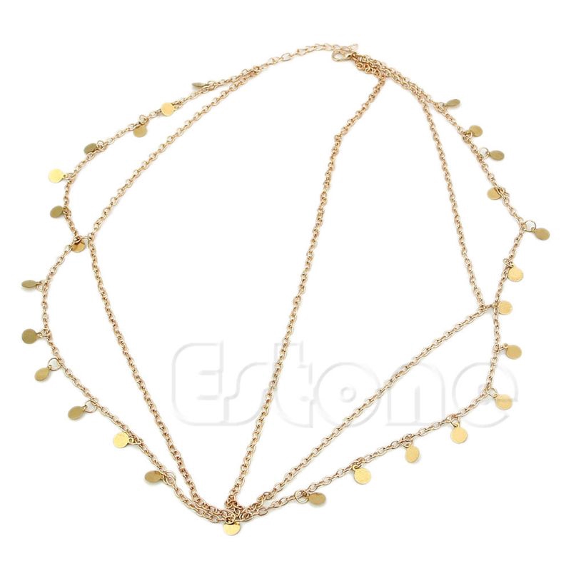 Vòng Đeo Đầu Kim Loại Phong Cách Bohemian Thời Trang Cho Nữ