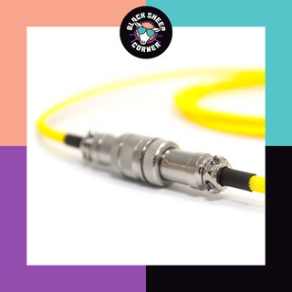 Bộ đầu nối chui cắm và cổng cắm jack GX16 4pin 2 đầu dài