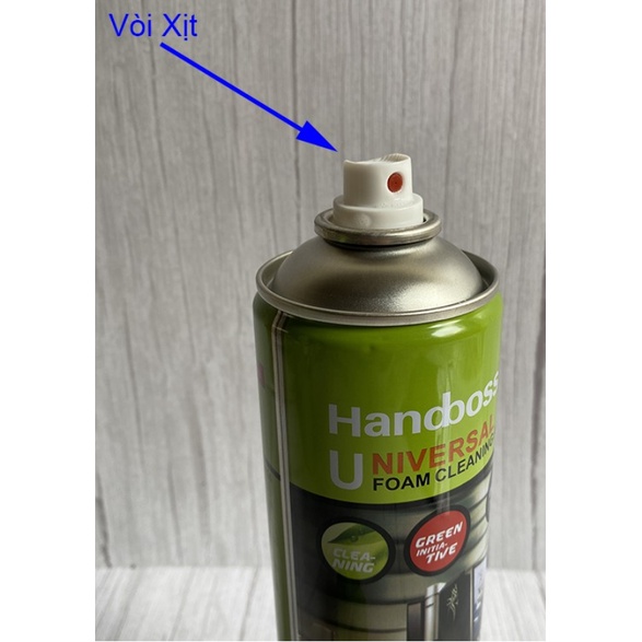 Bình xịt, bình xịt tẩy đa năng Hanboss dung tích 650ml xịt tạo bọt