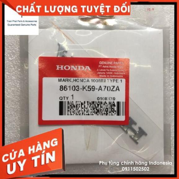 [ GIÁ ƯU ĐÃI ] Tem chữ Honda cho Vario Click NHẬP KHẨU CHÍNH HÃNG HONDA INDONESIA