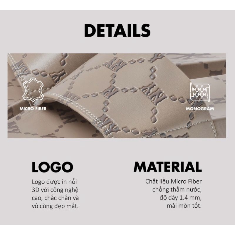 Dép quai ngang Mound Dia Monogram