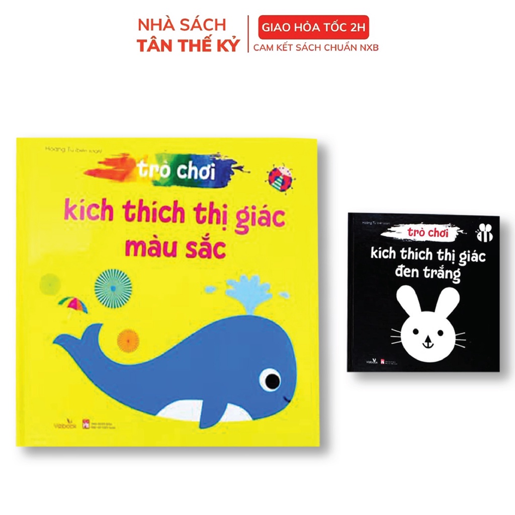 Sách - Trò chơi kích thích thị giác dành cho bé từ 1- 2 tuổi