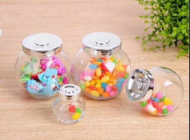 HỦ LỌ THỦY TINH NGHIÊNG ĐỤNG GIA VỊ 50ML-180ML-380ML