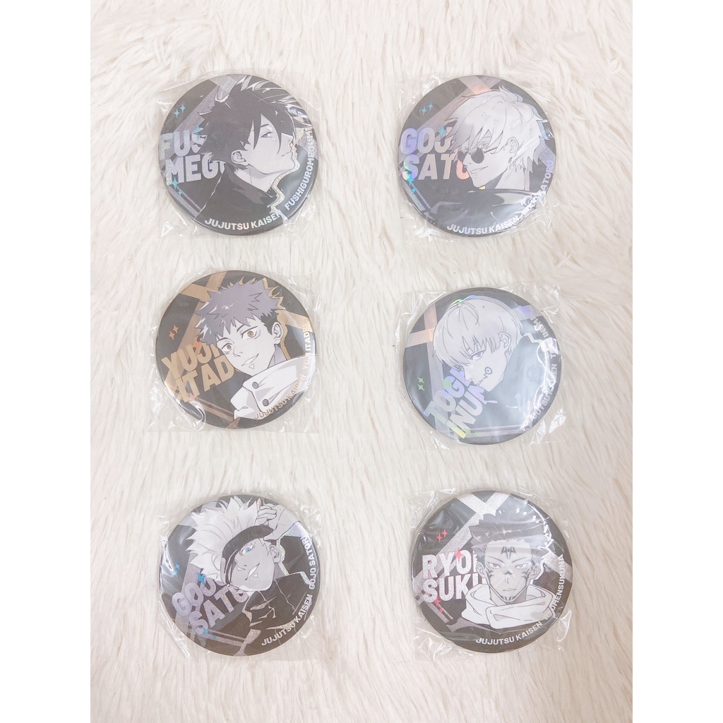 Badge Jujutsu Kaisen lấp lánh