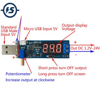 Mạch tăng áp DC DC 3.5V-24V