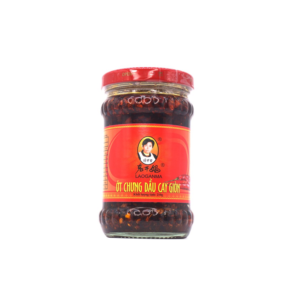 LAOGANMA VỊ CAY GIÒN 210gr