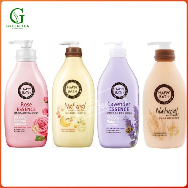 Sữa tắm cao cấp Happy Bath 900ml Hàn Quốc