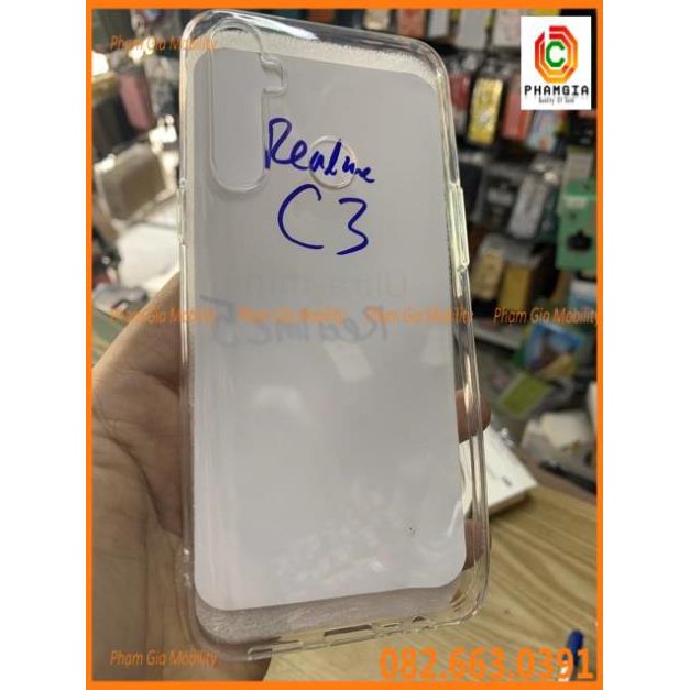 (có video) Ốp lưng Realme C3 dẻo trong cao cấp #realme c3