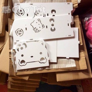 KỆ GỖ KITTY 3 TẦNG