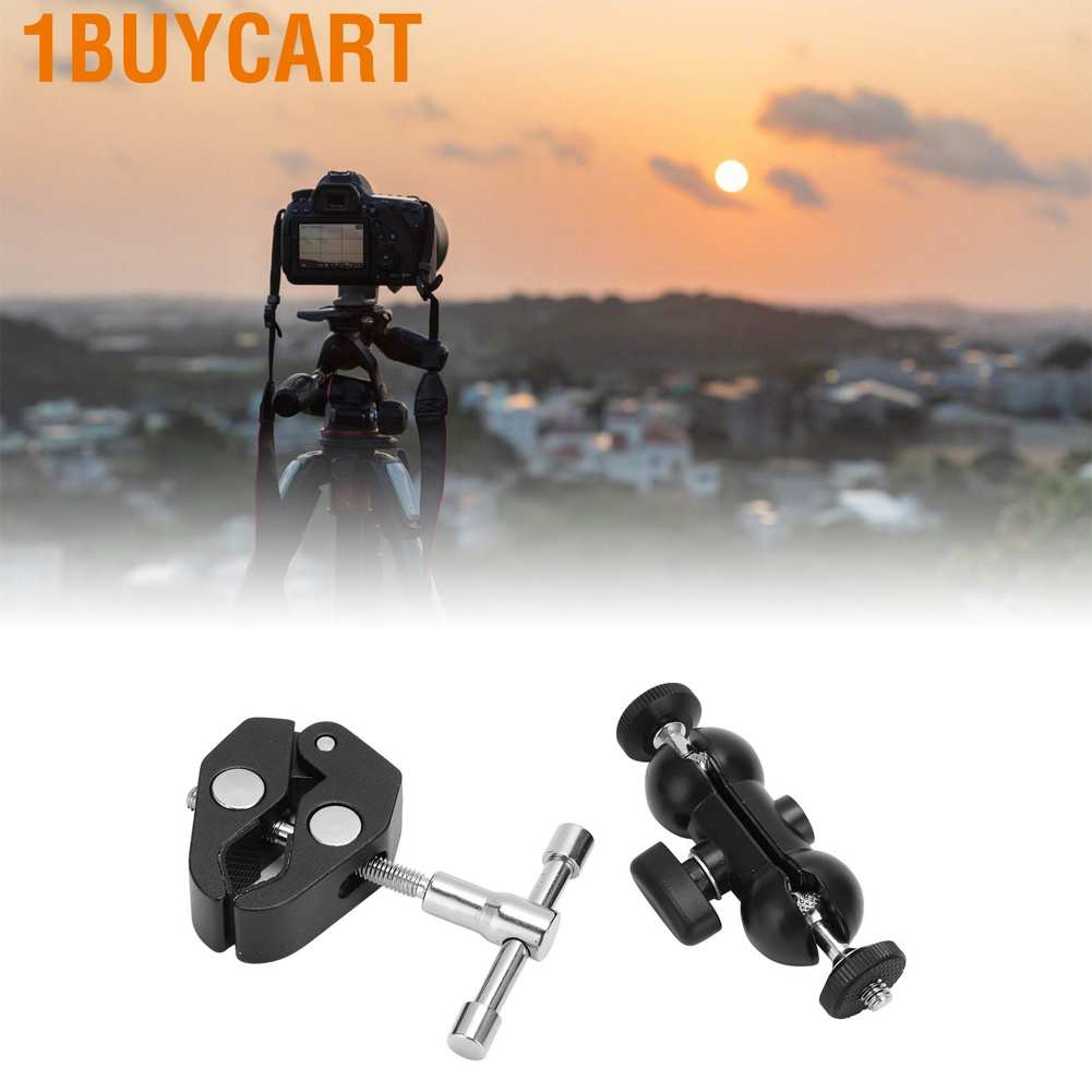 1 tay kẹp gắn camera với đầu bi 1/4 3/8 | BigBuy360 - bigbuy360.vn