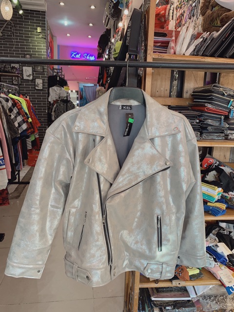 Áo khoác jacket biker
