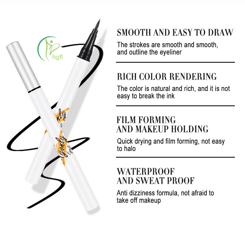 (Hàng Mới Về) Bút Kẻ Mắt Hgfl Dạng Lỏng Chống Thấm Nước Và Mồ Hôi | BigBuy360 - bigbuy360.vn